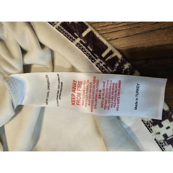 Nwot New Girl Order Halter Neck Mini Dress with Palm Print - Picture 7 of 7